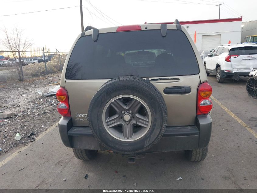 2004 Jeep Liberty Sport VIN: 1J4GL48K44W314816 Lot: 43851392