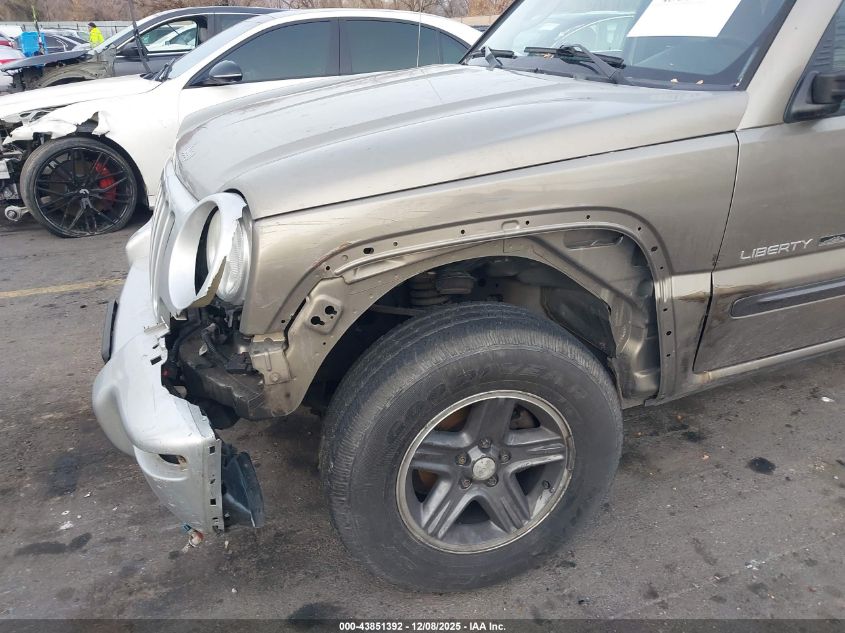 2004 Jeep Liberty Sport VIN: 1J4GL48K44W314816 Lot: 43851392