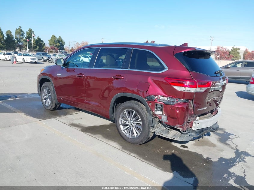2017 Toyota Highlander Hybrid Xle