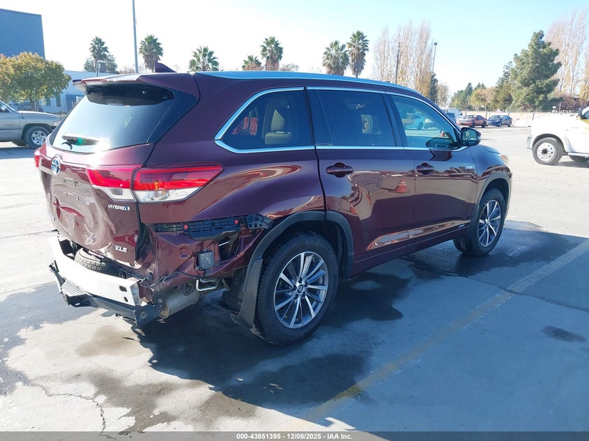 2017 Toyota Highlander Hybrid Xle
