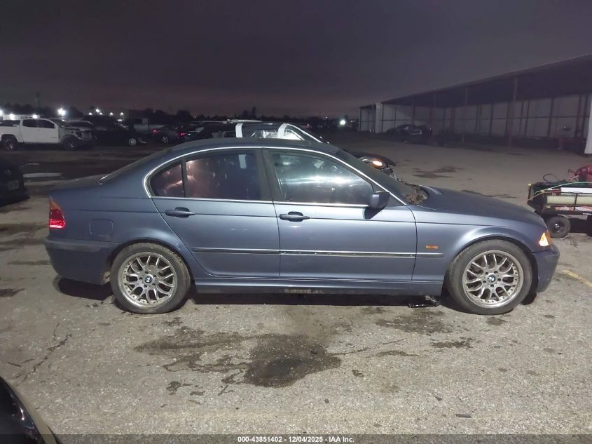 2001 BMW 330I VIN: WBAAV53471FJ72331 Lot: 43851402