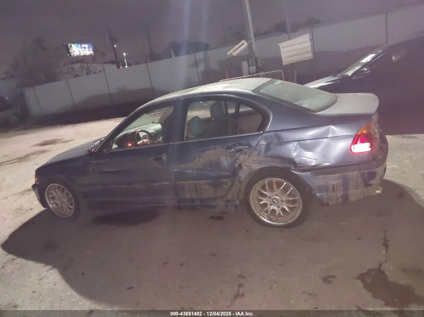 2001 BMW 330I VIN: WBAAV53471FJ72331 Lot: 43851402