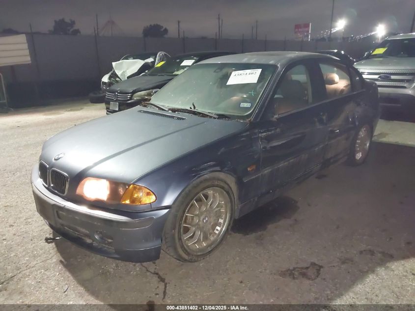 2001 BMW 330I VIN: WBAAV53471FJ72331 Lot: 43851402