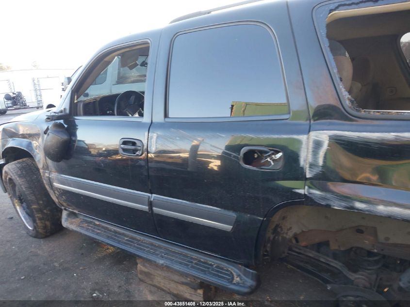 2005 Chevrolet Tahoe Ls VIN: 1GNEC13T65R192334 Lot: 43851408