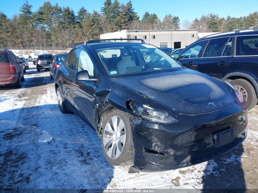 2023 Tesla Model Y VIN: 7SAYGDEE2PA186128 Lot: 43851423