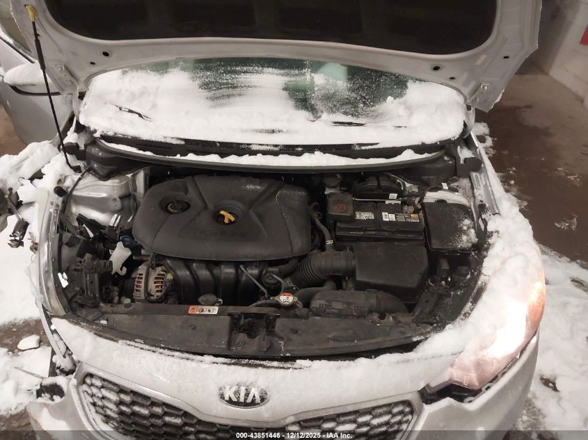 2016 Kia Forte Lx VIN: KNAFK5A8XG5585167 Lot: 43851446