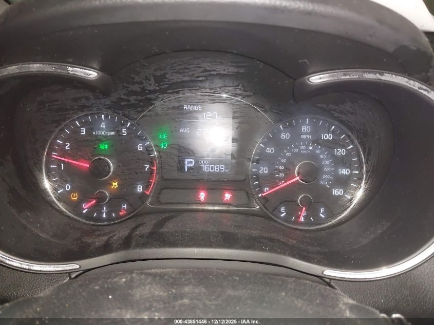 2016 Kia Forte Lx VIN: KNAFK5A8XG5585167 Lot: 43851446