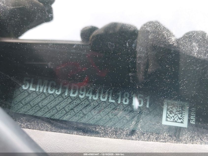 2018 Lincoln Mkc Premiere VIN: 5LMCJ1D94JUL18151 Lot: 43851447