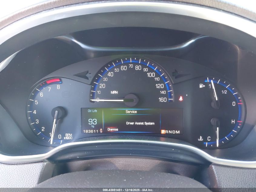 2015 Cadillac Srx Premium Collection VIN: 3GYFNDE31FS538904 Lot: 43851451