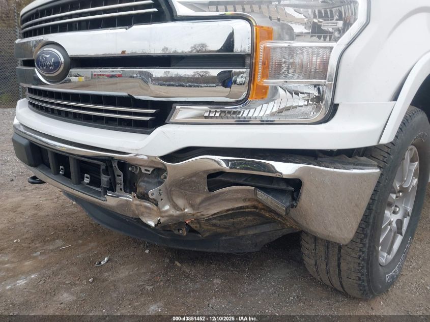 2019 Ford F-150 Lariat VIN: 1FTEW1EP6KFA91193 Lot: 43851452