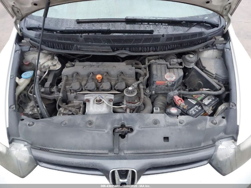 2007 Honda Civic Lx VIN: 2HGFG12677H566001 Lot: 43851463