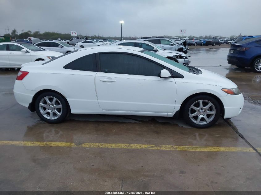 2007 Honda Civic Lx VIN: 2HGFG12677H566001 Lot: 43851463