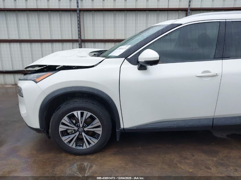 2021 Nissan Rogue Sv Fwd VIN: 5N1AT3BA4MC800741 Lot: 43851473