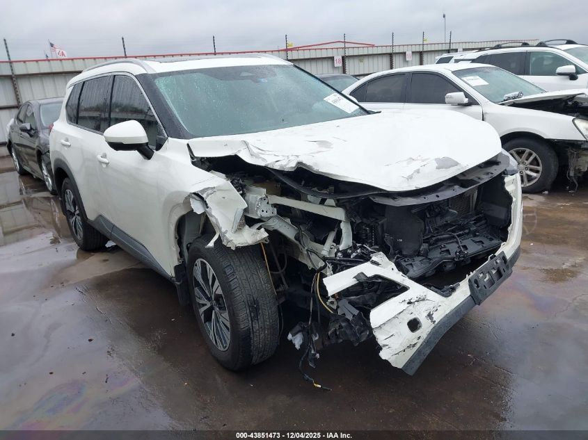 2021 Nissan Rogue Sv Fwd VIN: 5N1AT3BA4MC800741 Lot: 43851473