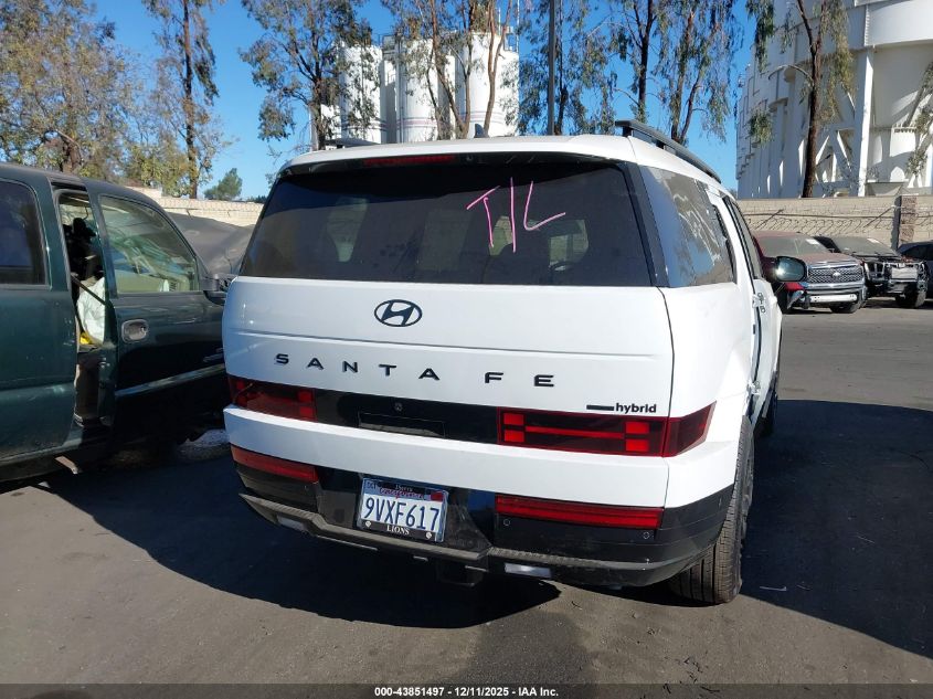 2026 Hyundai Santa Fe Hybrid Calligraphy VIN: 5NMP5DG12TH088608 Lot: 43851497