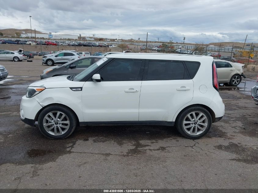 2018 Kia Soul + VIN: KNDJP3A54J7528015 Lot: 43851506