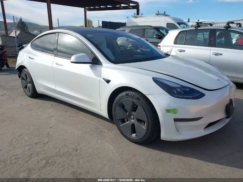 TESLA MODEL 3 REAR-WHEEL DRIVE