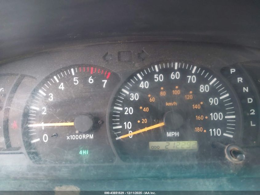 2000 Toyota Tundra Sr5 V8 VIN: 5TBKT4417YS085835 Lot: 43851529