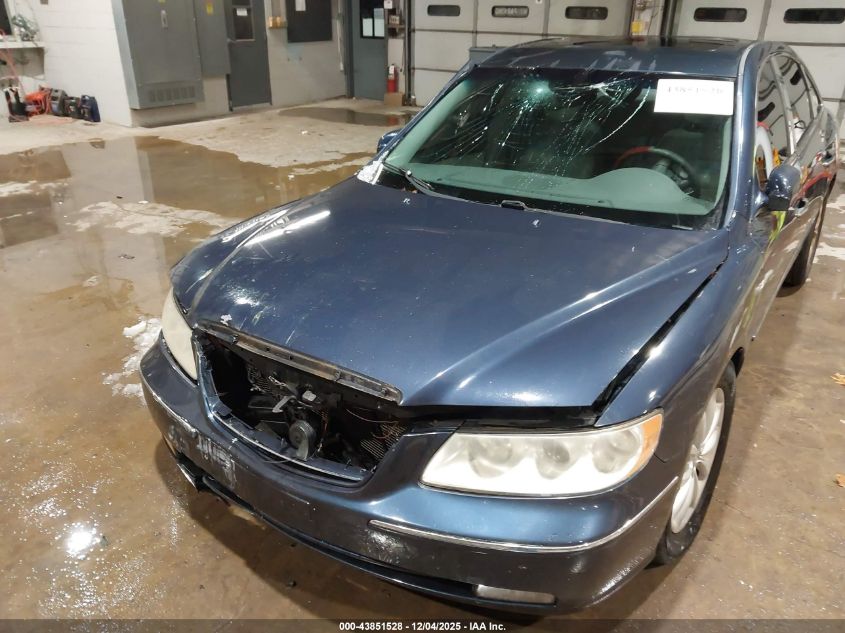 2006 Hyundai Azera Limited/Se VIN: KMHFC46F66A088555 Lot: 43851528