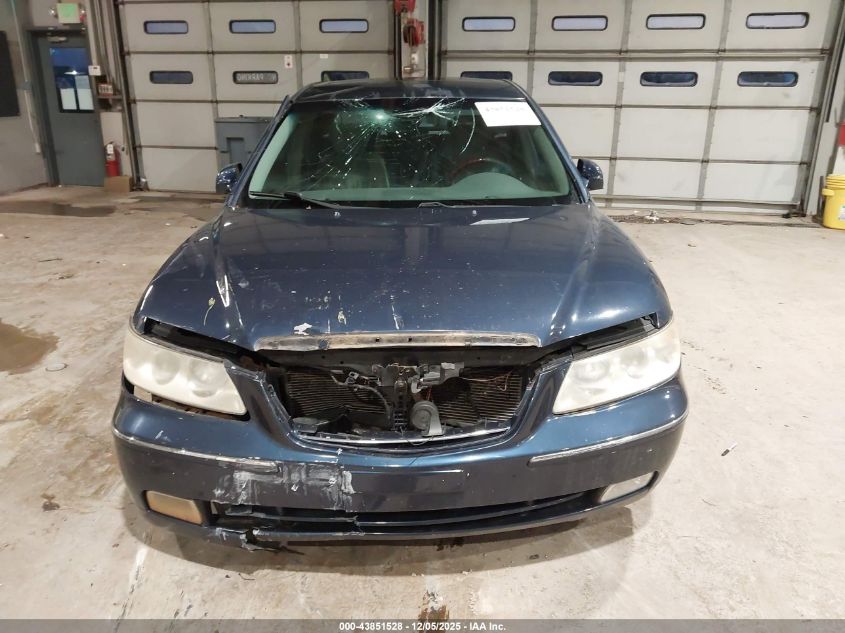 2006 Hyundai Azera Limited/Se VIN: KMHFC46F66A088555 Lot: 43851528