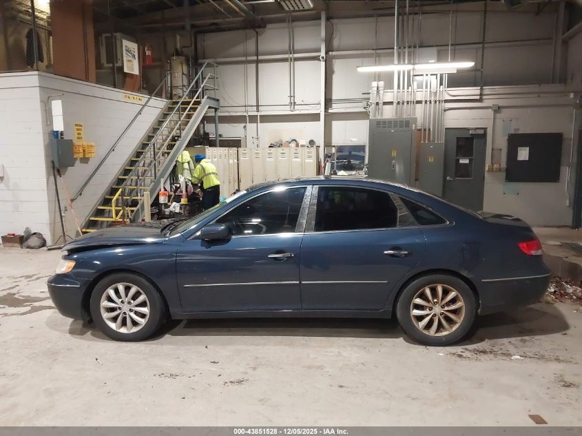 2006 Hyundai Azera Limited/Se VIN: KMHFC46F66A088555 Lot: 43851528