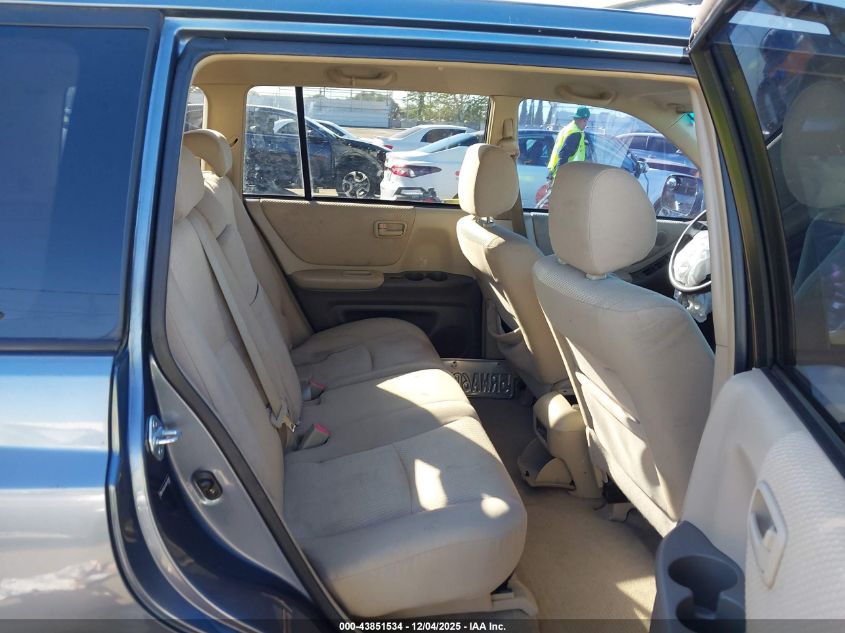 2005 Toyota Highlander VIN: JTEGD21A950107847 Lot: 43851534