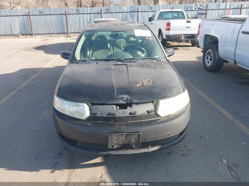 2003 Saturn Ion 3 VIN: 1G8AK52F93Z126896 Lot: 43851578