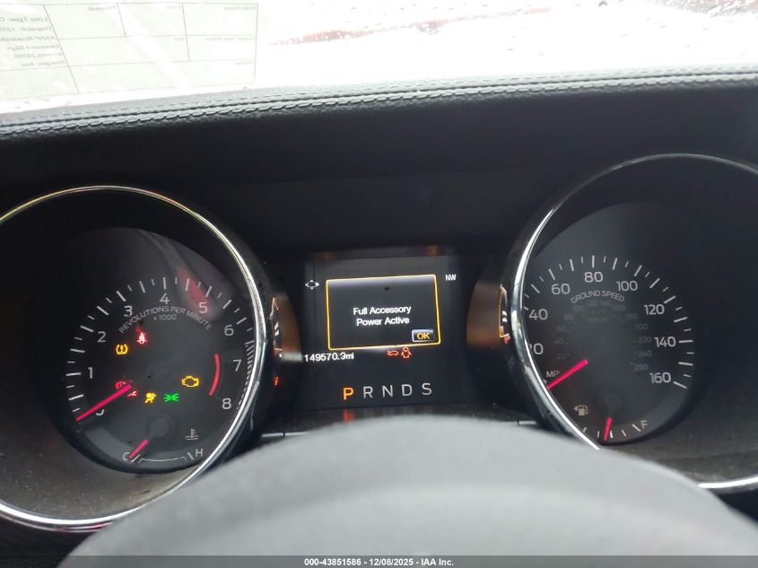 2016 Ford Mustang V6 VIN: 1FA6P8AM5G5309438 Lot: 43851586