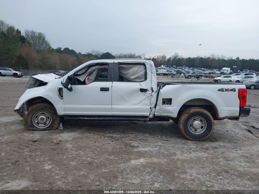 2022 Ford F-250 Xl VIN: 1FT7W2B68NEC34455 Lot: 43851599