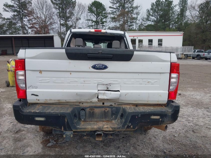 2022 Ford F-250 Xl VIN: 1FT7W2B68NEC34455 Lot: 43851599