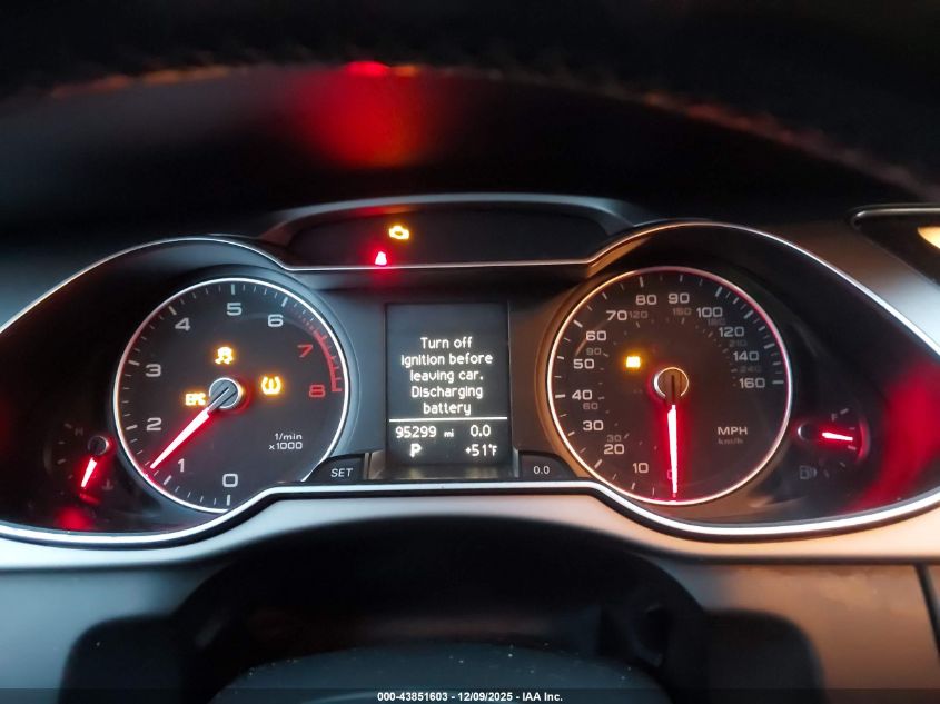 2013 Audi A4 2.0T Premium VIN: WAUAFAFL5DN030224 Lot: 43851603