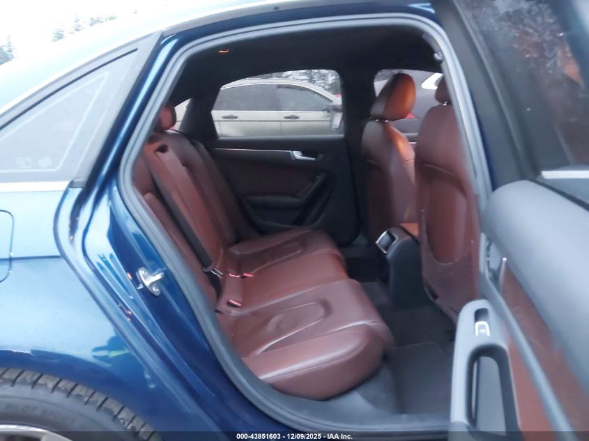 2013 Audi A4 2.0T Premium VIN: WAUAFAFL5DN030224 Lot: 43851603