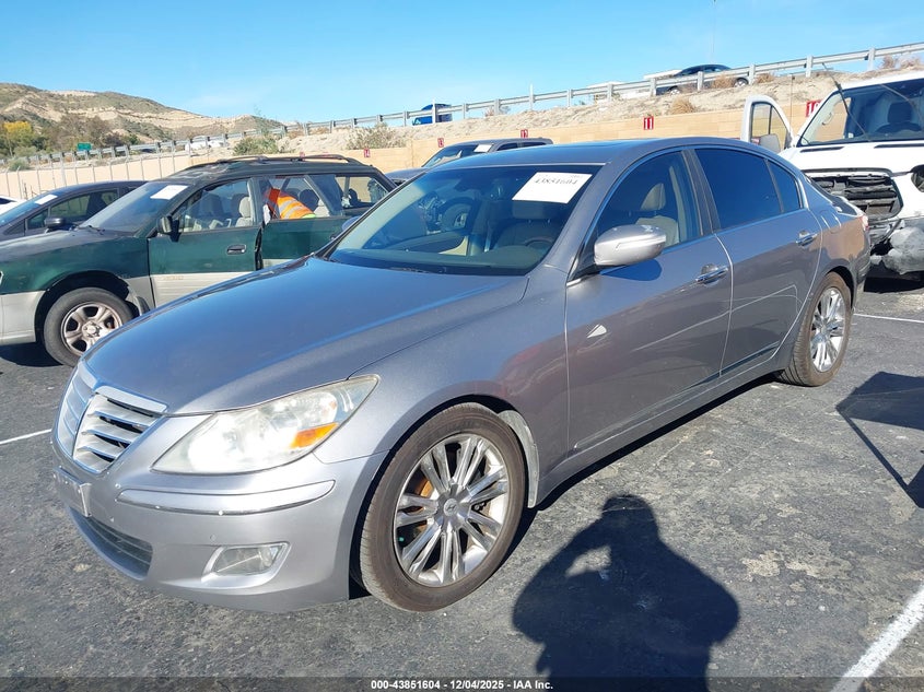 KMHGC46F29U047119 2009 HYUNDAI GENESIS photo no. 2