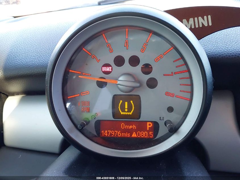 2009 Mini Cooper VIN: WMWMF33569TW78883 Lot: 43851606