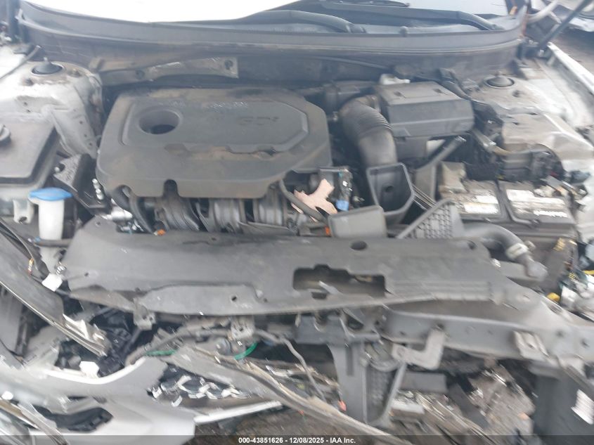 2019 Hyundai Sonata Sel VIN: 5NPE34AF8KH747231 Lot: 43851626