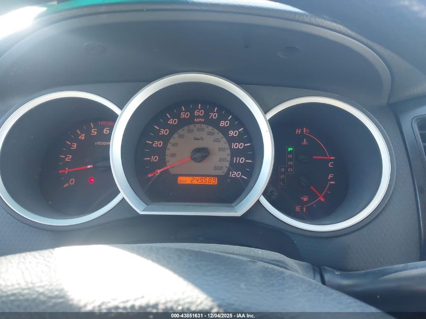 2009 Toyota Tacoma VIN: 5TETX22N79Z619544 Lot: 43851631