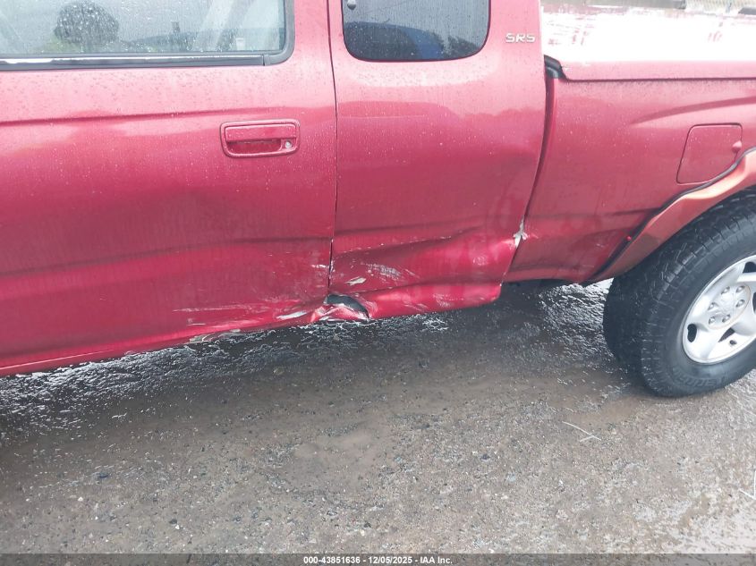 2001 Toyota Tacoma VIN: 5TEWM72N81Z742793 Lot: 43851636