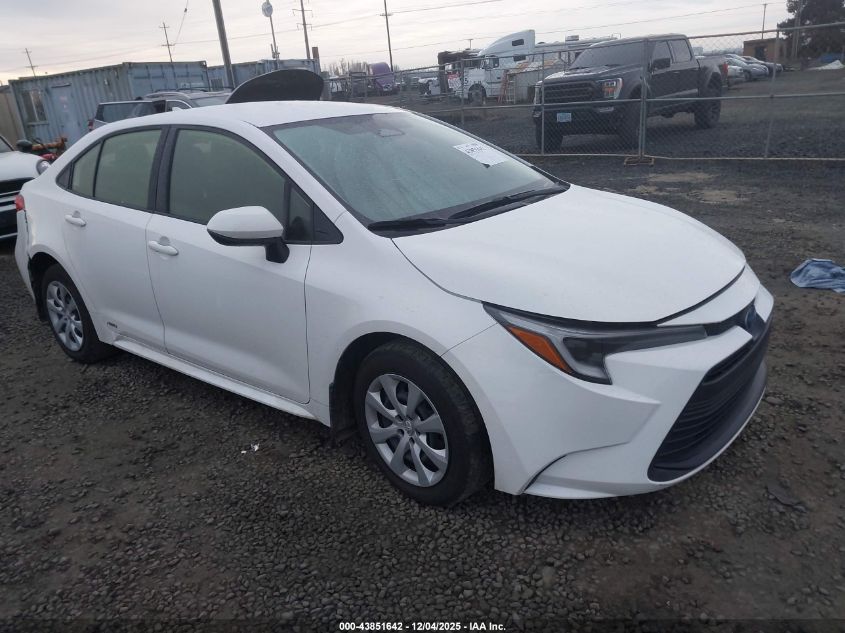 TOYOTA COROLLA HYBRID LE