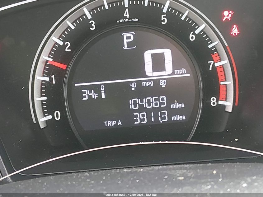 2016 Honda Civic Lx VIN: 2HGFC2F51GH531571 Lot: 43851649