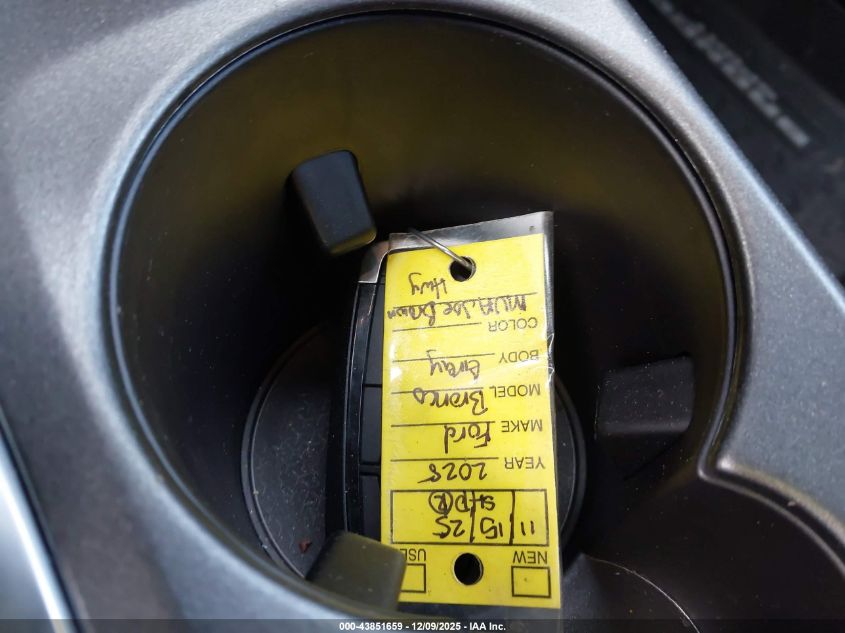 2025 Ford Bronco Sport Big Bend VIN: 3FMCR9BN6SRF06611 Lot: 43851659