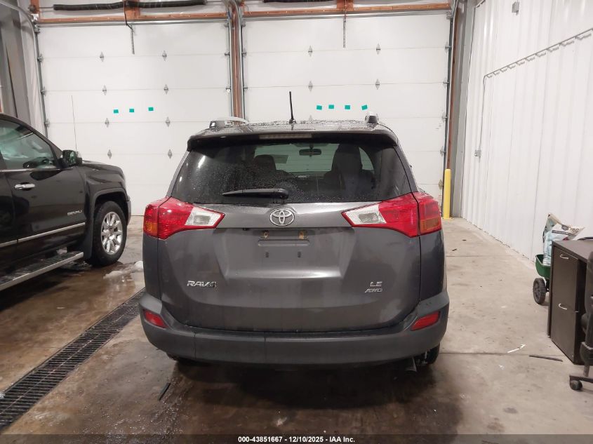 2015 Toyota Rav4 Le VIN: JTMBFREV1FJ026738 Lot: 43851667