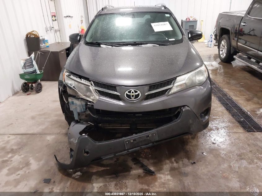 2015 Toyota Rav4 Le VIN: JTMBFREV1FJ026738 Lot: 43851667