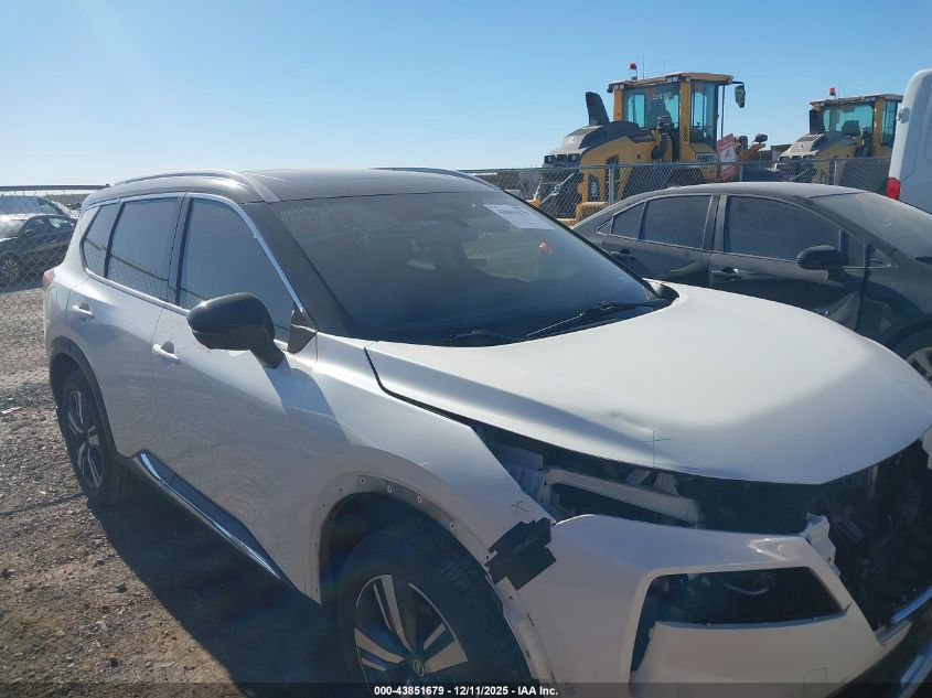 2021 Nissan Rogue Platinum Fwd VIN: JN8AT3DC6MW105795 Lot: 43851679