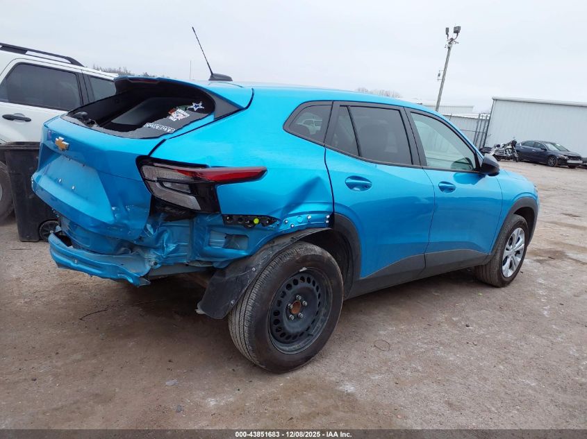 2025 Chevrolet Trax Fwd Ls VIN: KL77LFEP5SC178418 Lot: 43851683