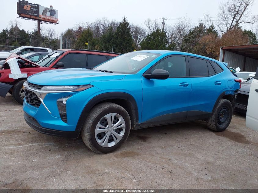 2025 Chevrolet Trax Fwd Ls VIN: KL77LFEP5SC178418 Lot: 43851683