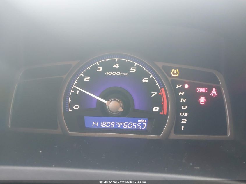 2009 Honda Civic Ex VIN: 2HGFA16889H334278 Lot: 43851749