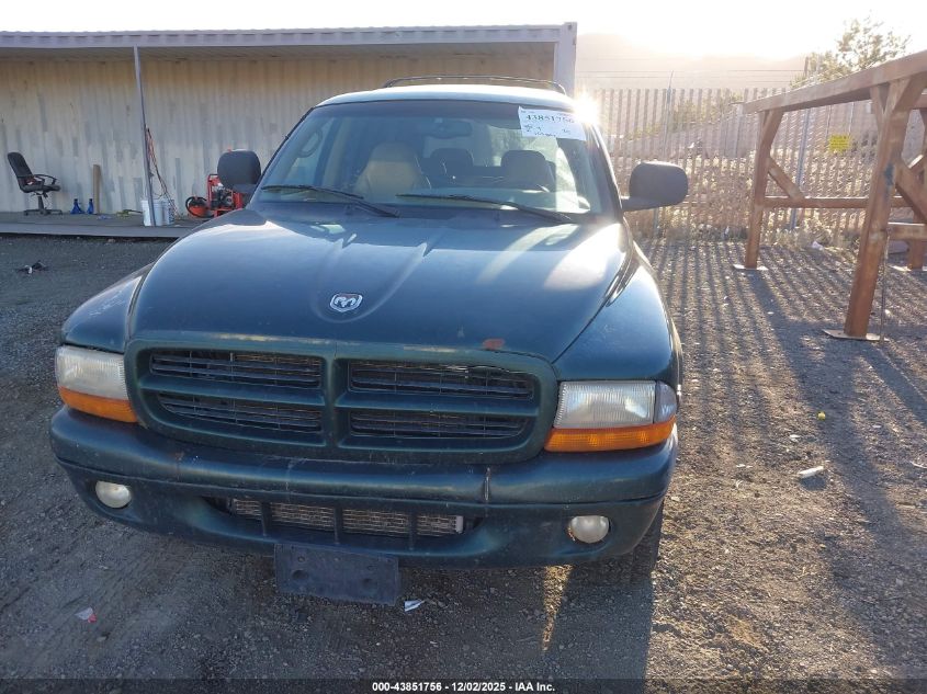2000 Dodge Durango VIN: 1B4HS28Z1YF286488 Lot: 43851756