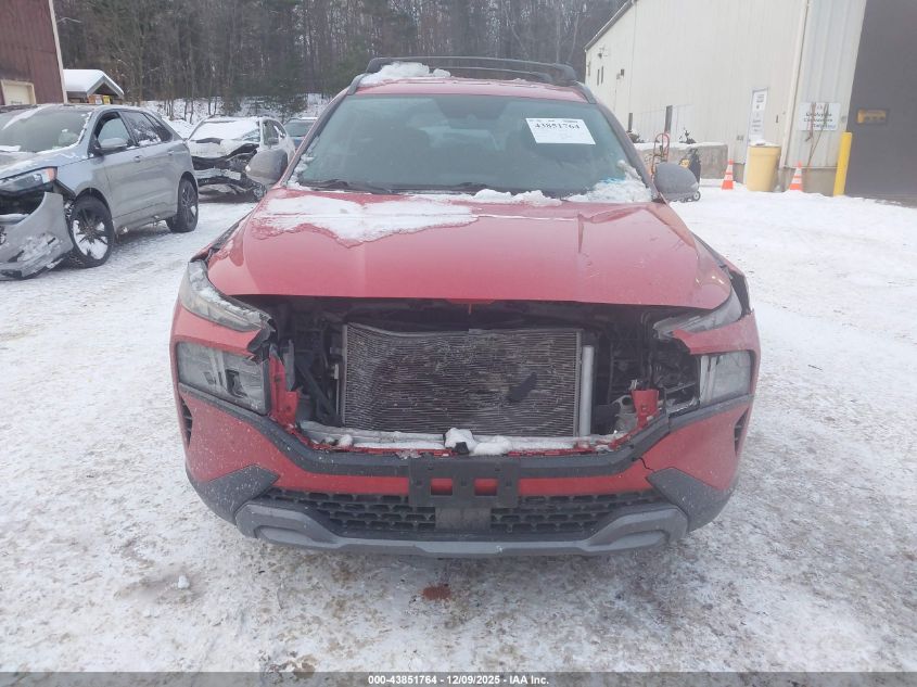 2022 Hyundai Santa Fe Xrt VIN: 5NMS6DAJ0NH437221 Lot: 43851764