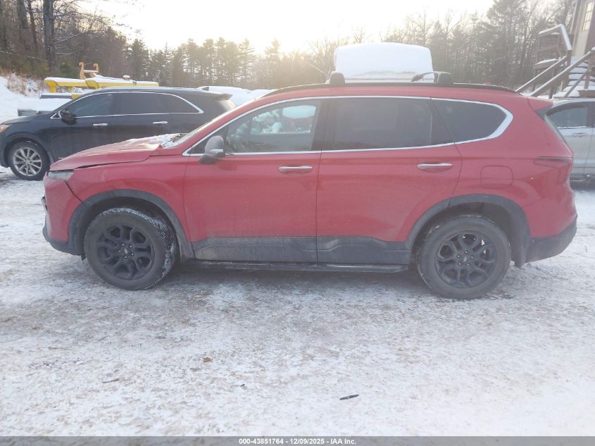 2022 Hyundai Santa Fe Xrt VIN: 5NMS6DAJ0NH437221 Lot: 43851764