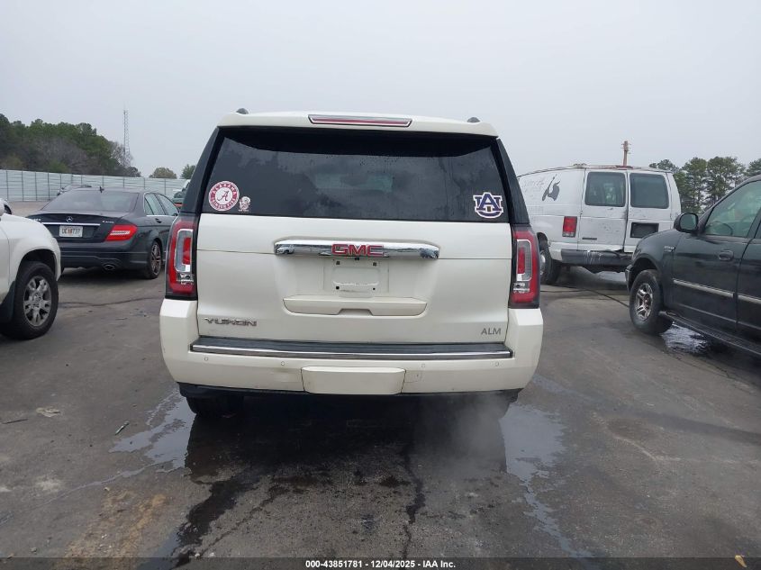 2015 GMC Yukon Denali VIN: 1GKS1CKJ7FR567862 Lot: 43851781